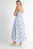 Sweetheart Neckline Floral Printed Midi Dress – Floral Midi Dress, Sweetheart Neckline Dress, Romantic Midi Dress, Feminine Floral Dress, Elegant Midi Dress by Stevvex