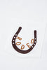 RODEO Horseshoe Embroidered Patch Pocket T-Shirt