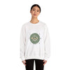 Handwritten Peace Doodle Sweatshirt | sketch aesthetic, hand drawn message by Tristan’s Treehouse