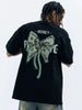 Men's Bow Graphic Oversized T-Shirt by Simply Love