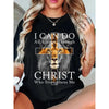"I Can Do All Things Through Christ" Christian Lion Faith T-Shirt – Unisex Graphic Tee by Dog Mom Hat