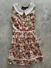 Strawberry Collared Dress - Plus Sizes only by Retrolicious