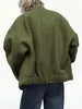 Autumn Casual Full Size Drop Shoulder Snap Down Jacket with Buttoned Front and Pockets by Stevvex