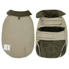 Lapel Turtleneck Dog Cotton-padded Clothes Solid Color Cold-proof Warm Vest by My Store