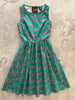 Leopard Vintage Dress by Retrolicious