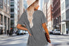 Women's Round Neck Short Sleeve T-Shirt - Casual Summer Top by FitiqueFit