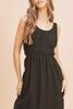 Stylish Side Slit Round Neck Sleeveless Tank Dress For Women Comfortable, Versatile, and Perfect for Casual and Dressy Occasions by Stevvex