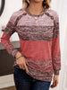 Color Block Long Sleeve T-Shirt by Simply Love