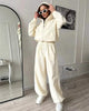Women’s Sportswear Set Solid Color Cardigan Set by FitiqueFit
