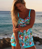 Women's Off-Shoulder Tankini Set – 2-Piece Swimsuit by FitiqueFit