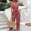 Women's High-Waist Cropped Strap Jumpsuit – 7 Colors S–XL by FitiqueFit