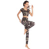 Printed navel short-sleeved quick-drying dance dress by FitiqueFit