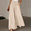Women's High Waist Wide Leg Pants by FitiqueFit
