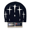 Starry Y2K Trendy Retro Knit Unisex Cross Knit Cap by My Store