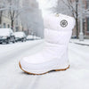Thickened Cotton Mid-Calf Snow Boots for Women by FitiqueFit