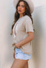 Jet Stream Checkered Baseball Graphic Tee by Wild and Free Boutique