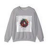 Painterly Abstract Floral Swirl Sweatshirt | artsy brushstroke apparel by Tristan’s Treehouse