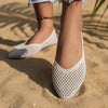 Women's Pointed Toe Flyknit Slip-On Loafers – Flat Casual Shoes by FitiqueFit