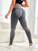 Hip-Lifting High-Waist Leggings for Women – Sculpting Stretch Sport Pants by FitiqueFit