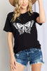Simply Love Butterfly Graphic Cotton T-Shirt by Simply Love