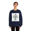 Handwritten Tree Doodle Sweatshirt | sketch aesthetic, handwritten message by Tristan’s Treehouse