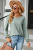 🌸 Round Neck Flounce Sleeve T-Shirt by FitiqueFit