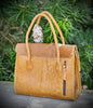 Upcycled LV Cowhide Leather Bougie Shoulder Crossbody Bag by Neon Spur