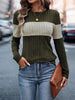 Color Block Round Neck T-Shirt by Simply Love
