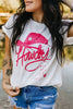 Rhinestone Howdy Graphic Tee by Neon Spur
