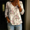 Women's Plus-Size Printed Cardigan – Boho Loose Fit 3/4 Sleeve Top by FitiqueFit