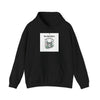 Heavy Metal Wellness Skull Hoodie | metal font shirt, gothic wellness quote by Tristan’s Treehouse