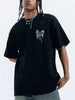 Men's Bow Graphic Oversized T-Shirt by Simply Love