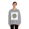 Handwritten Peace Doodle Sweatshirt | sketch aesthetic, hand drawn message by Tristan’s Treehouse