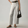 Plus Size High Waisted Slimming Solid Color Suit Pants by FitiqueFit