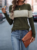 Color Block Round Neck T-Shirt by Simply Love