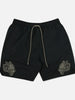 Men's Plus Size Drawstring Waist Shorts