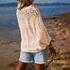 Boho Lace V-Neck Cardigan by FitiqueFit