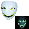 Glowing Black Halloween Mask by My Store