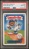 Graded 2023 Topps Garbage Pail Kids Mookie Betts #12B Bowling Betts Baseball Card PSA 10 Gem Mint