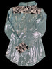 Girls Marvel-ous Metallic Pearl Snap Rodeo Shirt by Neon Spur