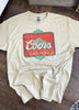 Coors Rocky Mountain Vintage Tee Shirt – Retro Beer Graphic Cotton Casual Top by Dog Mom Hat