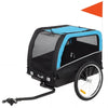 Dog Bike Trailer, Pet Cart Bicycle Carrier with 20" Air Tires, Quick-Release Wheels, Reflectors, Flag by Furr Baby Gifts