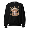 Cute Hairy Coo Unisex Crewneck Sweatshirt by Dog Mom Hat