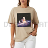 Cat Smoking Graphic Tee – Ironic Animal Humor Shirt by Dog Mom Hat