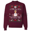 Funny Relatable Holiday Jumper – "I'll Complain The Whole Time" Introvert Christmas Gag Gift by Dog Mom Hat