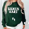 Christmas Pregnancy Announcement Sweatshirt – Santa's Little Secret Holiday Top