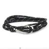 Fashion Hot Multilayer Rope Bracelet hope Anchor Sailor Anchor Bracelets For Men and Women Best Gift Hook Bracelet by Stevvex