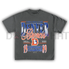 Vintage Denver Football Graphic T-Shirt by Dog Mom Hat