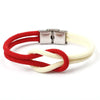 New Elegant Fashion Multi-Layer Concentric Modern Knot Rope Men Anchor Luxury Bracelet Charm Fine Bracelets For Women Fold Over Clasp Navy Style Jewelry