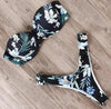 Bikini Push Up Swimsuit Female Swimwear Women's Bathing Suits Push Up Underwire Bikini Set Padded Two Piece Swimsuits Women Two-pieces Durable Bikini Set With Bra Cup Modern Bathing Suit by Stevvex